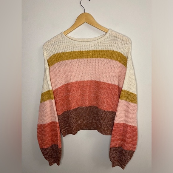 ✨ Host Pick ✨ Billabong Changing Tides Striped Sweater - Picture 4 of 9